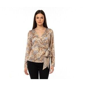 Rachel Zoe Women's 100% Silk Blouse XL